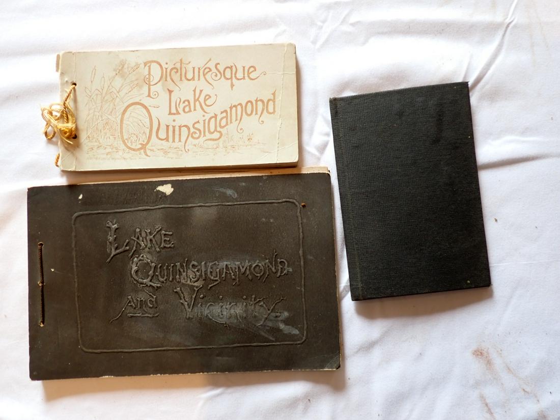2 Lake Quinsigamond Picture Books Early 1900's (1 of 10)