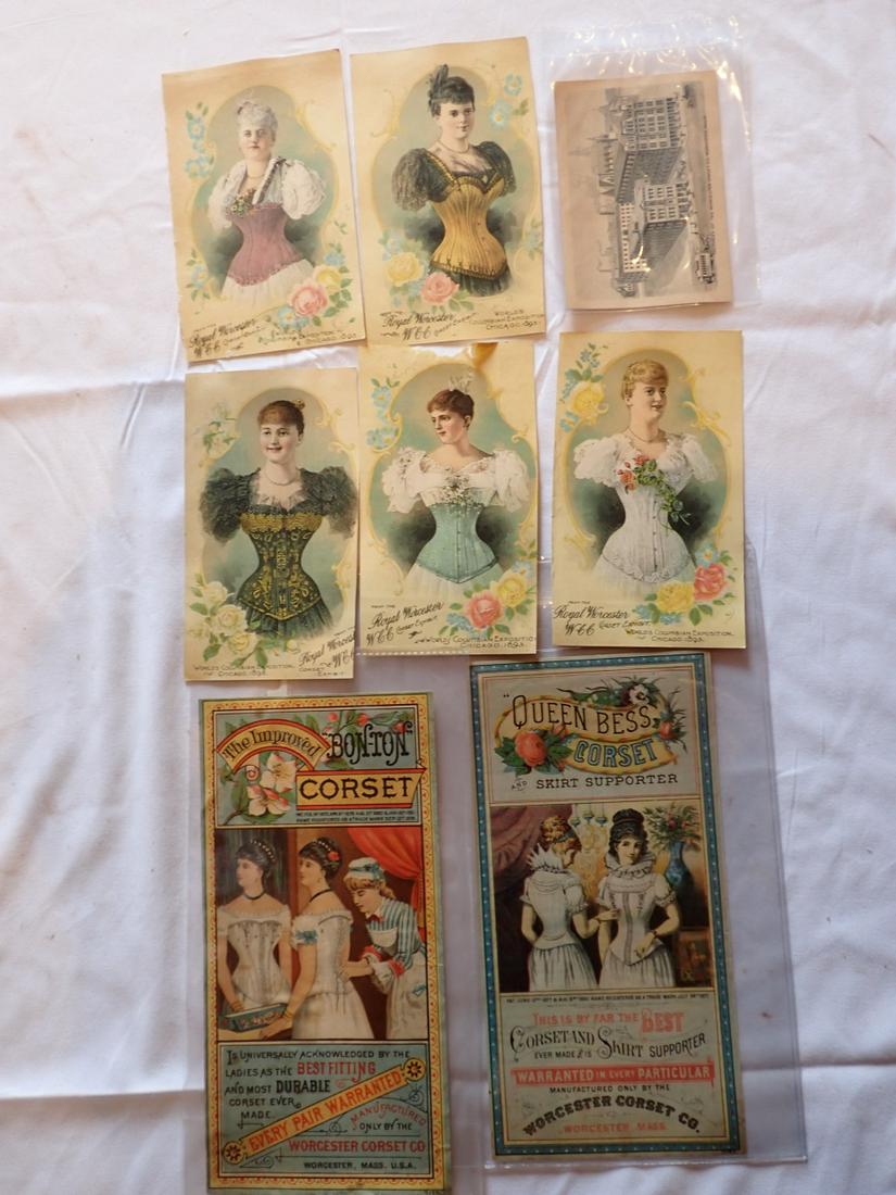 Worcester Corset Co. Trade Cards (1 of 10)