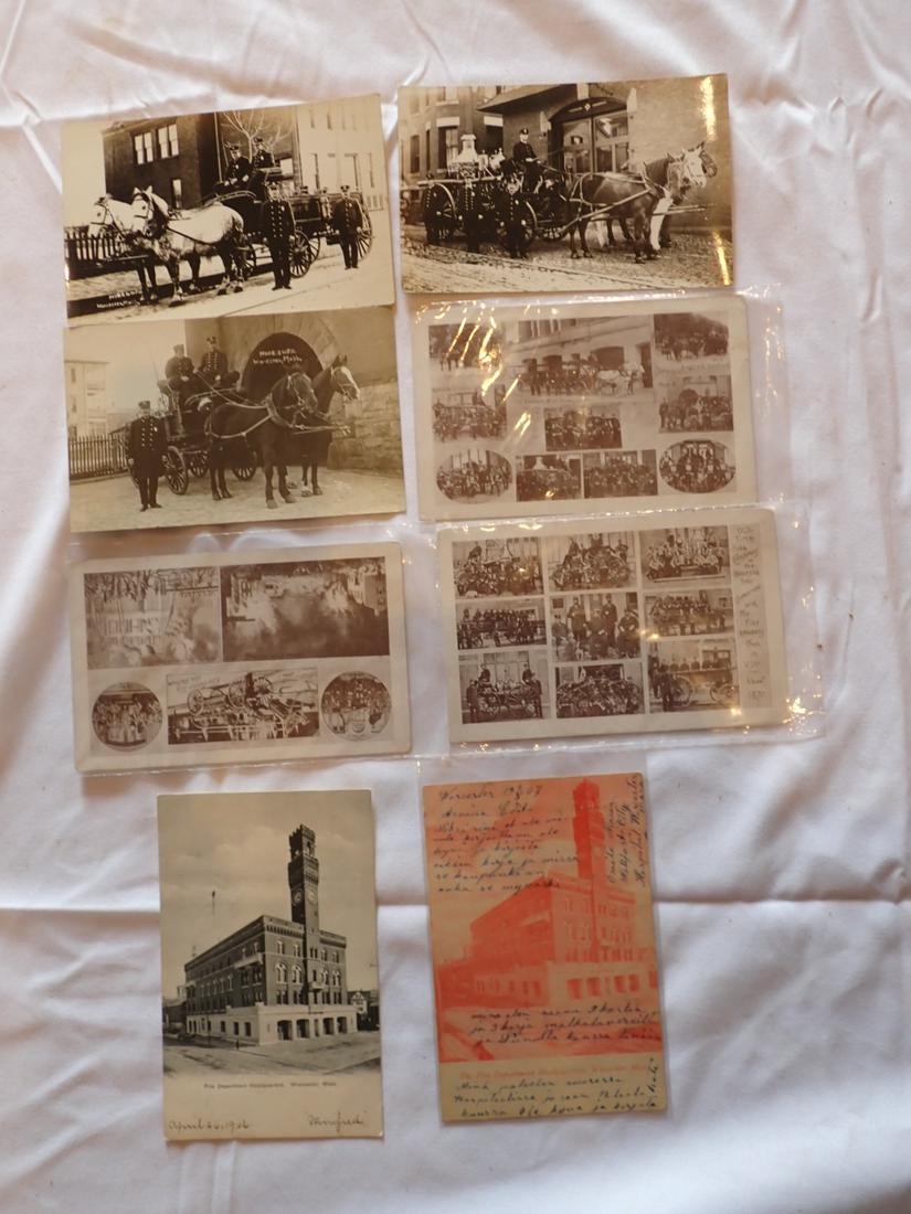 Worcester Firefighting Post Cards (1 of 11)