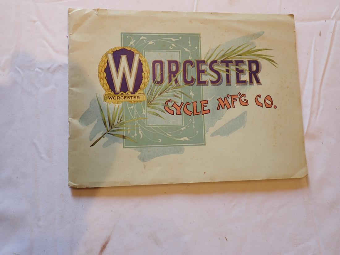 Worcester Cycle Mfg. Co. Catalog Manufacturers of High Grade (1 of 7)