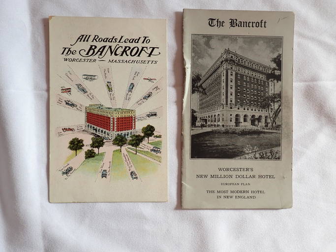 Brochure & Postcard The Bancroft "New Million Dollar Hotel" (0071) on