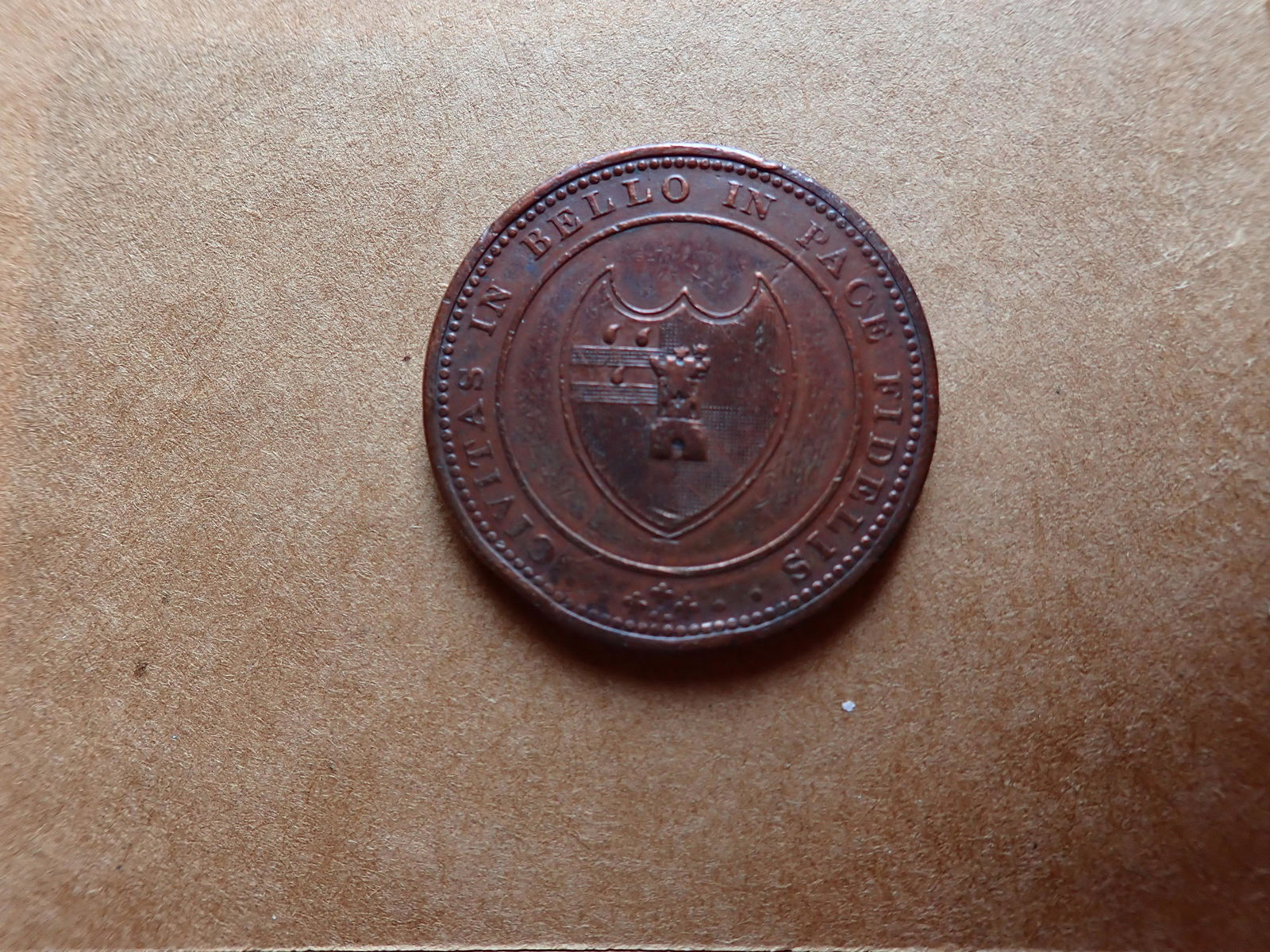 Worcester County Token 1811 1 cent (1 of 4)