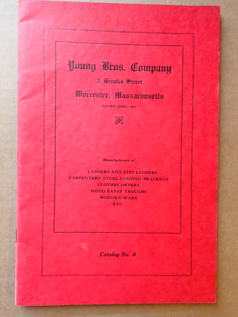 Young Brothers - Worcester - Catalog of Ladders, Carpenter's (1 of 11)