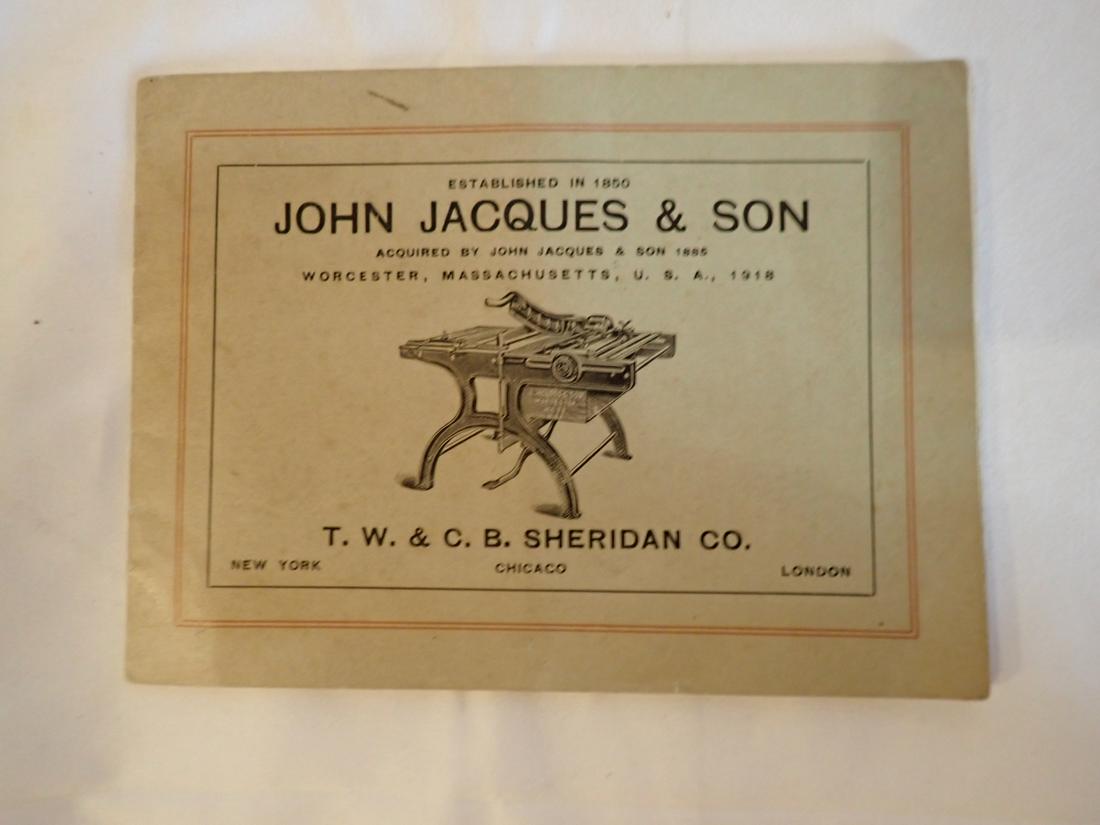 1918 Worcester Manufacturer's Catalog (1 of 6)