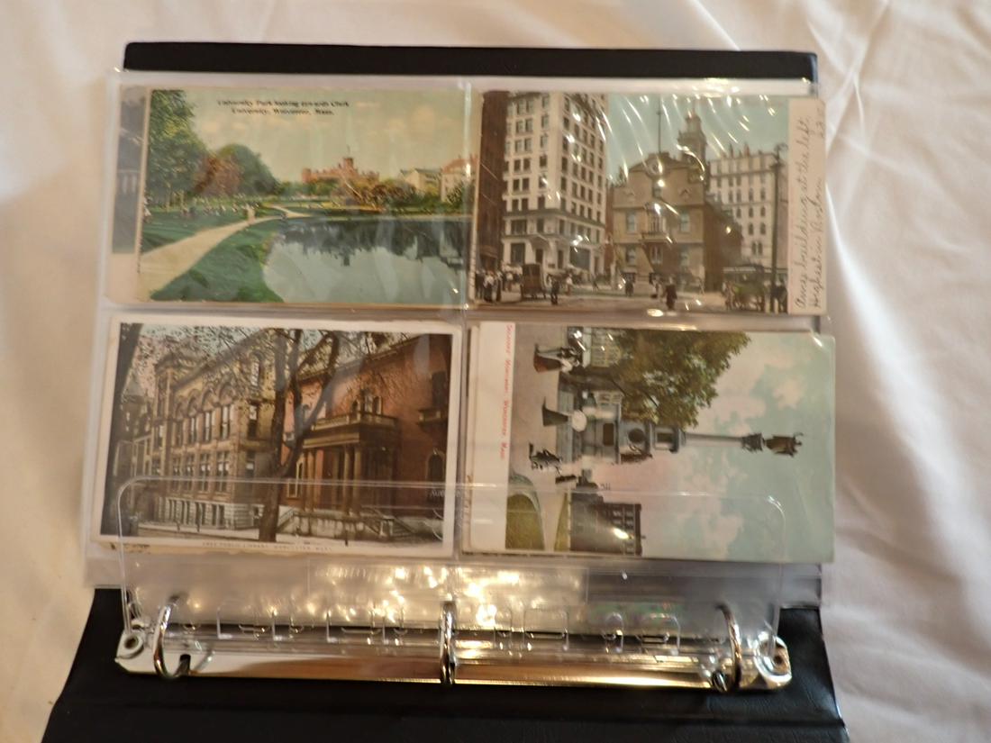 2 Binders of Worcester Postcards (1 of 6)