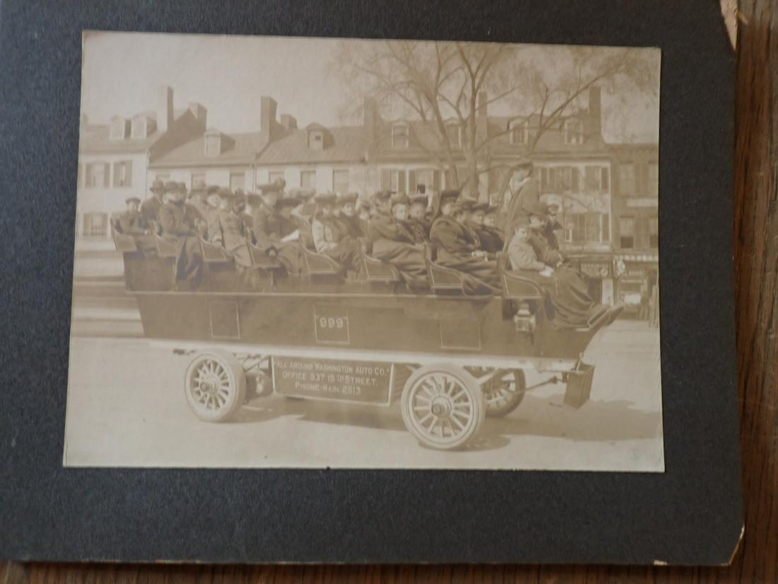 Early 1900's Photo of Sightseeing Taken in Washington, DC (1 of 5)