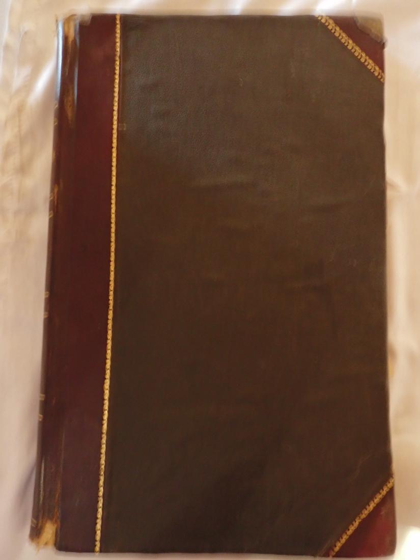 Ledger 1882 - 1883 Loring & Blake Organ Co. 295 Pages: Cover had bubbling - overall good condition. Please see photos and come to the 2 day preview for condition.