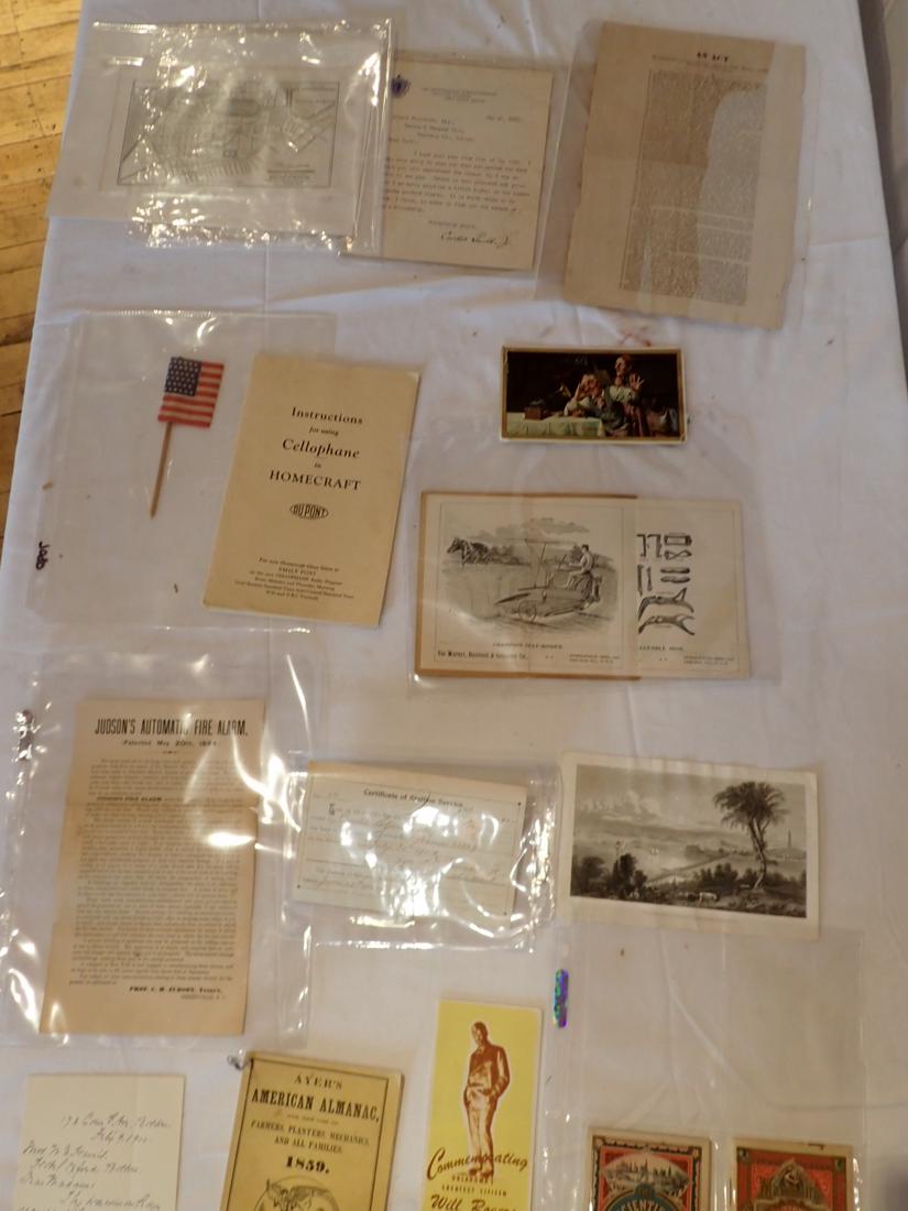Misc. Ephemera: Maps, Will Rogers Book, etc. (1 of 6)