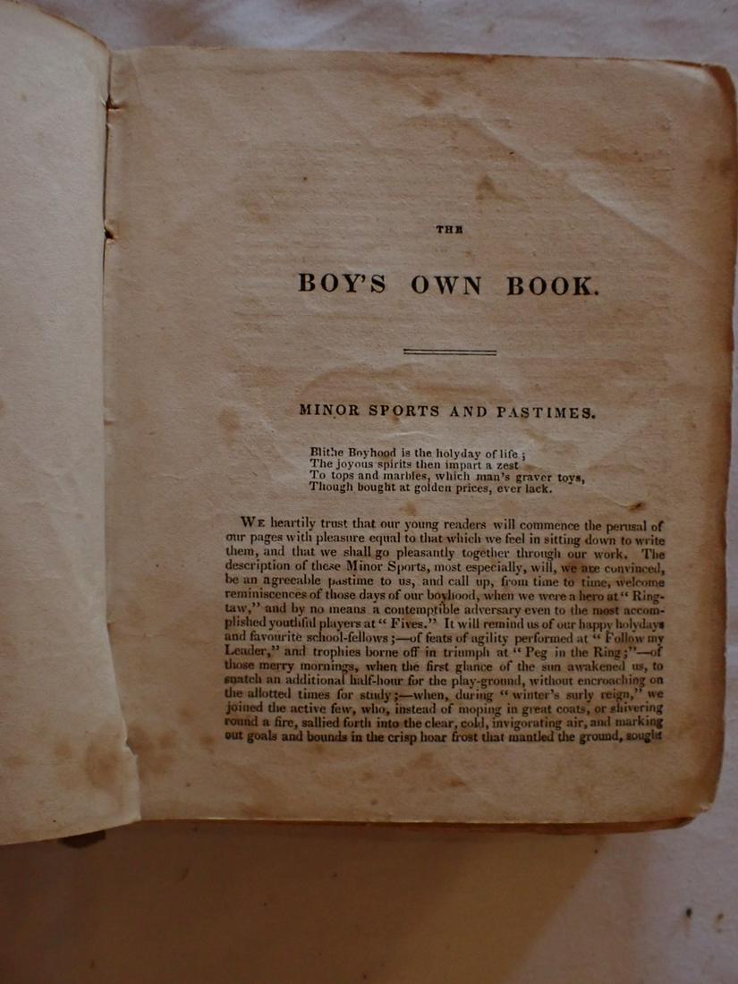 19th Century Boys Own Book of Minor Sports & Past Times (1 of 8)