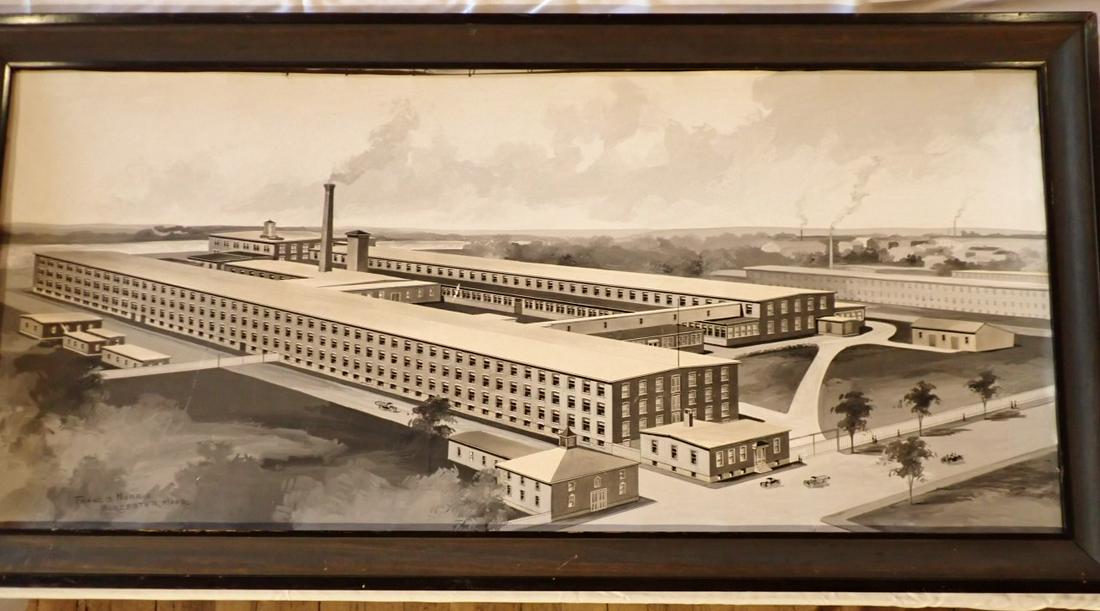 Large Factory Sketch by Francis Norris (1 of 5)