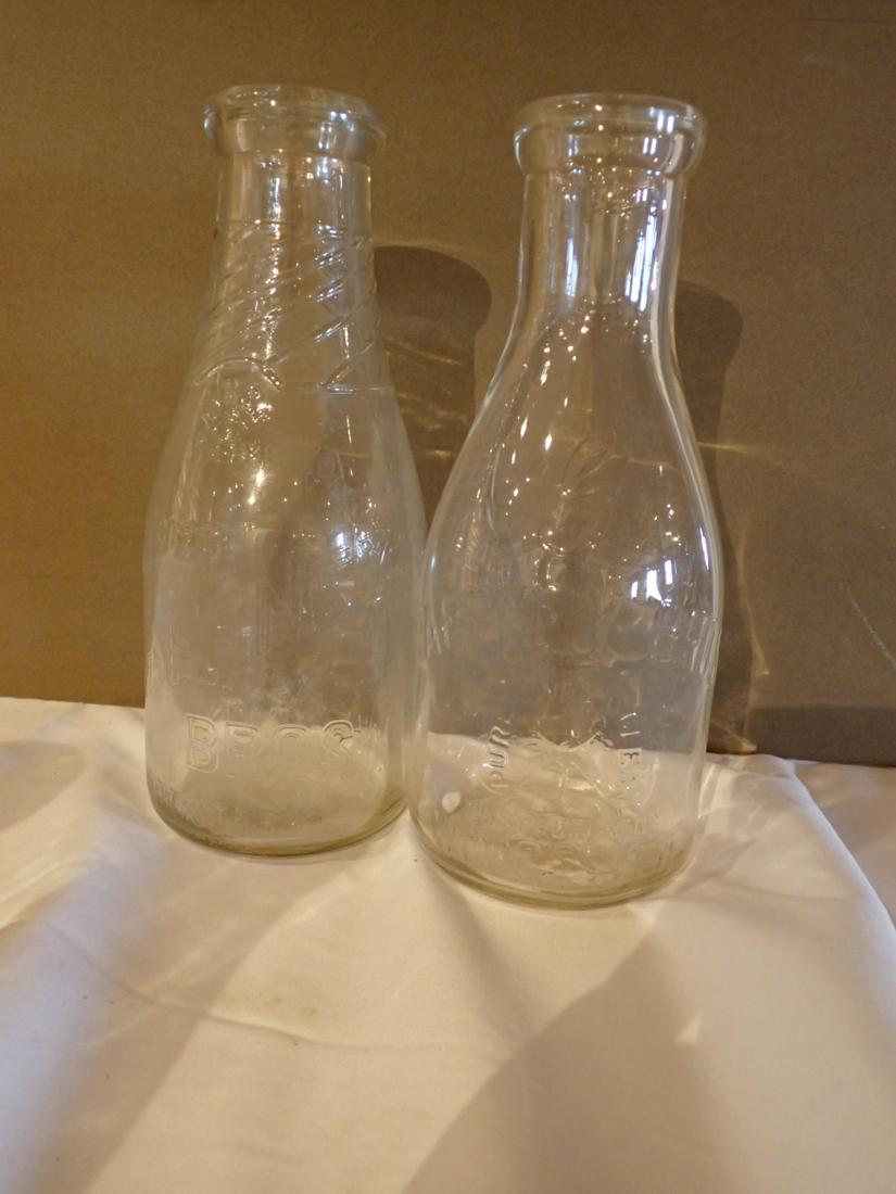2 Milk Bottles - Gaffney Brothers Worcester (1 of 6)