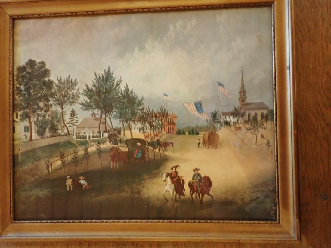 Massachusetts Print, Purported to be from a local Estate (1 of 4)