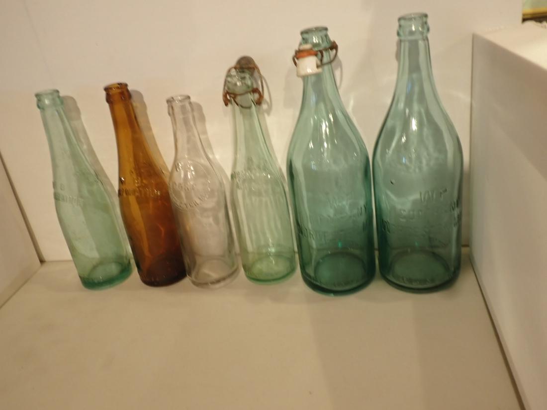 6 Worcester MA Company Bottles (1 of 10)