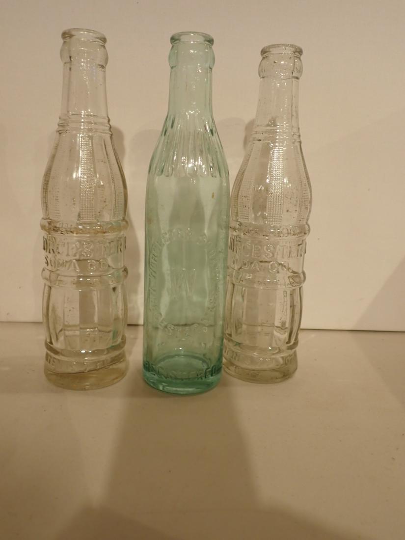 3 Worcester Soda Co. Bottles (1 of 7)