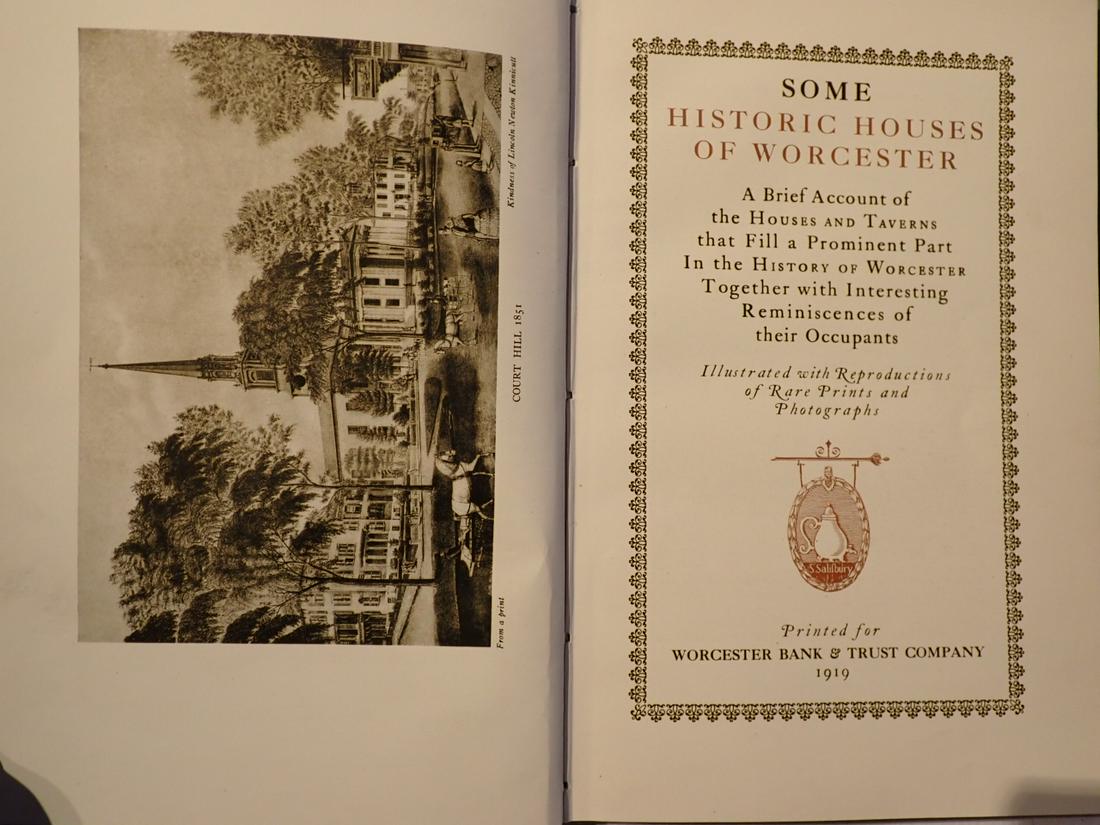 Some Historic Houses of Worcester. (1 of 5)