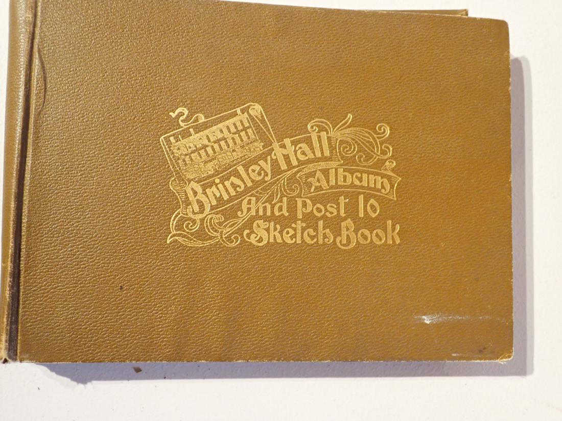 Brinley Hall Album & Post 10 Sketch Book. Late 1800's (1 of 8)