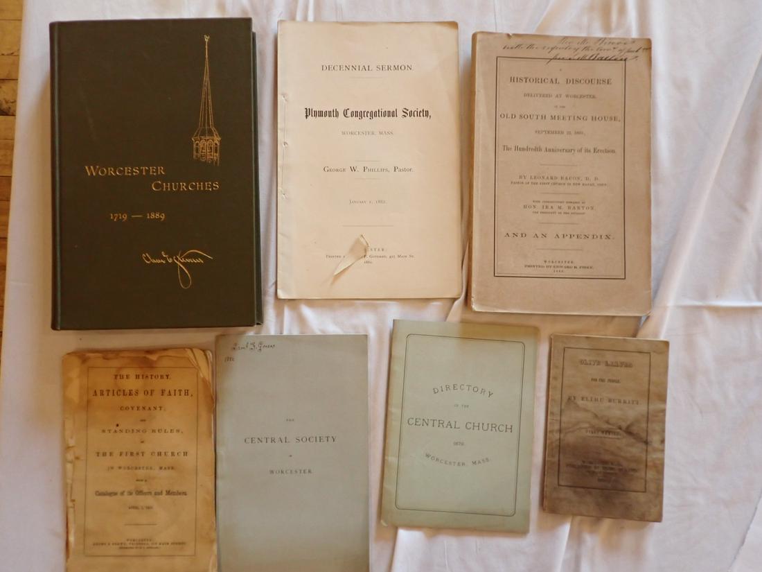 Worcester Centennial and other Commemorative Booklets (1 of 12)
