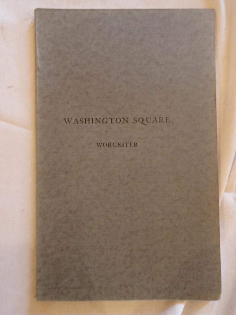 1916 Washington Square - Worcester - Booklet (1 of 4)