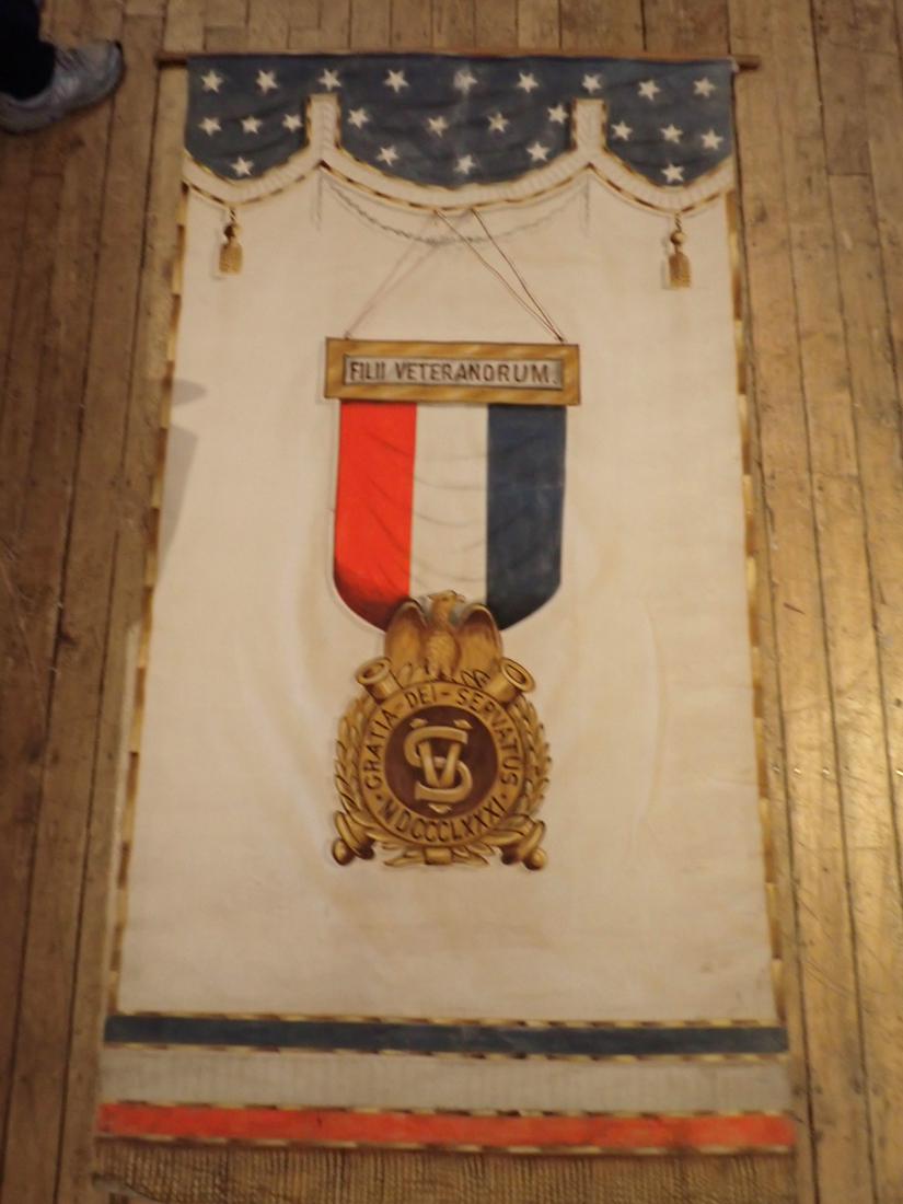 Banner with picture of Civil War medal (1 of 7)