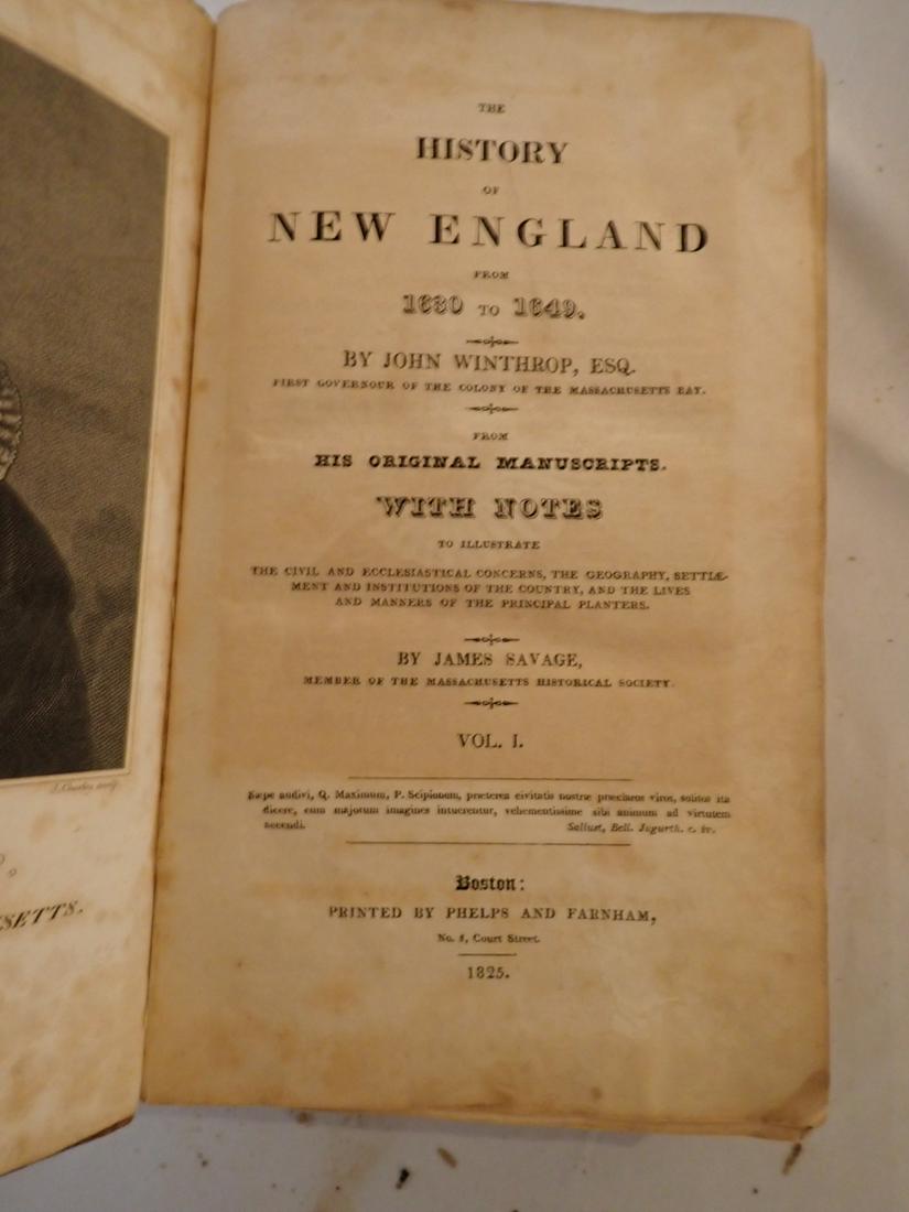 3 New England History Books (1 of 9)