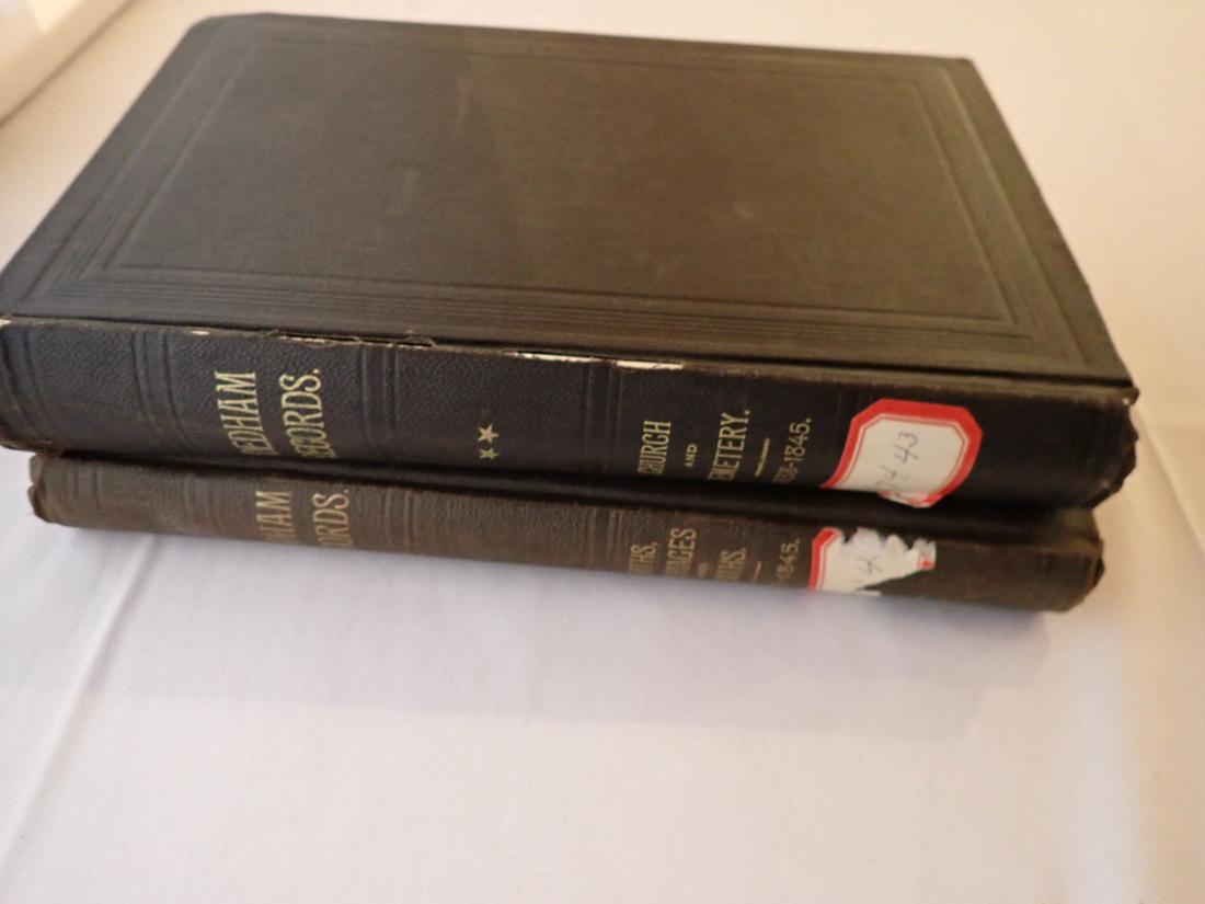 2 Dedham, MA History Books (1 of 8)