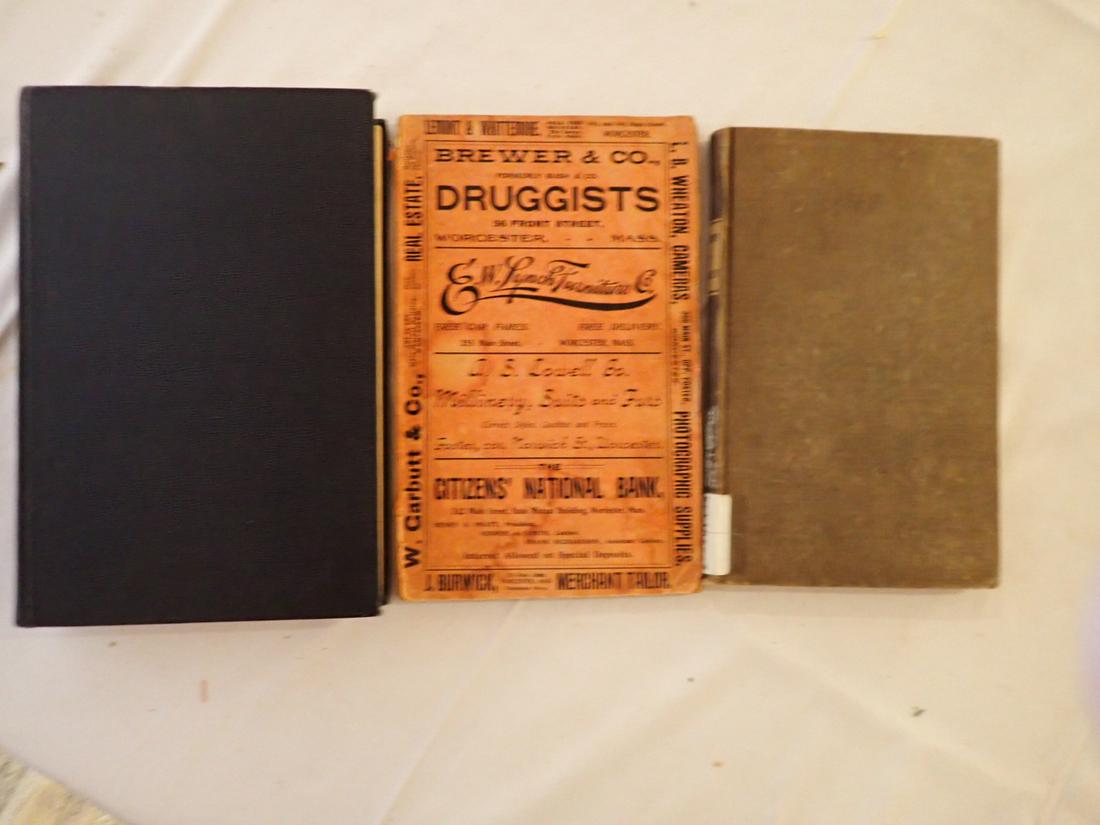 Holden, MA History Books and Worcester Suburban Directory (1 of 14)