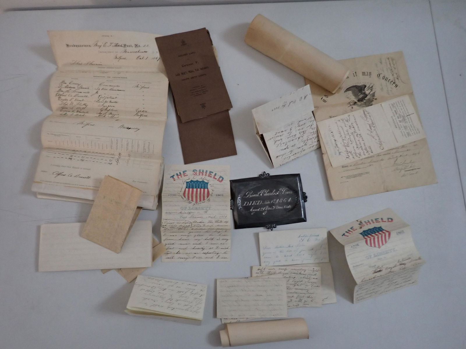 Civil War Letters Home From Charles Carr (1 of 9)