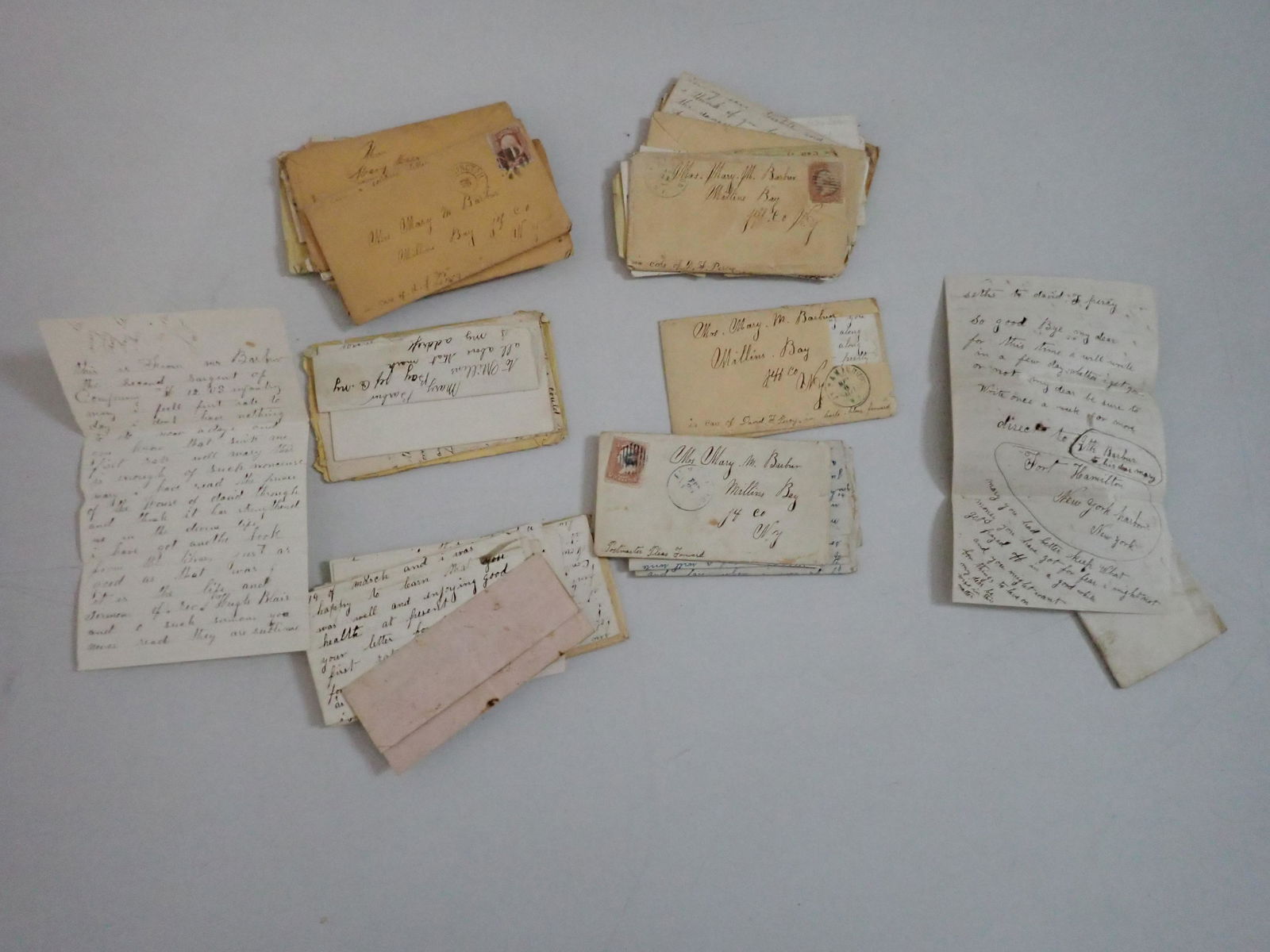 Civil War Letters from Ithemar Barbur (1 of 6)