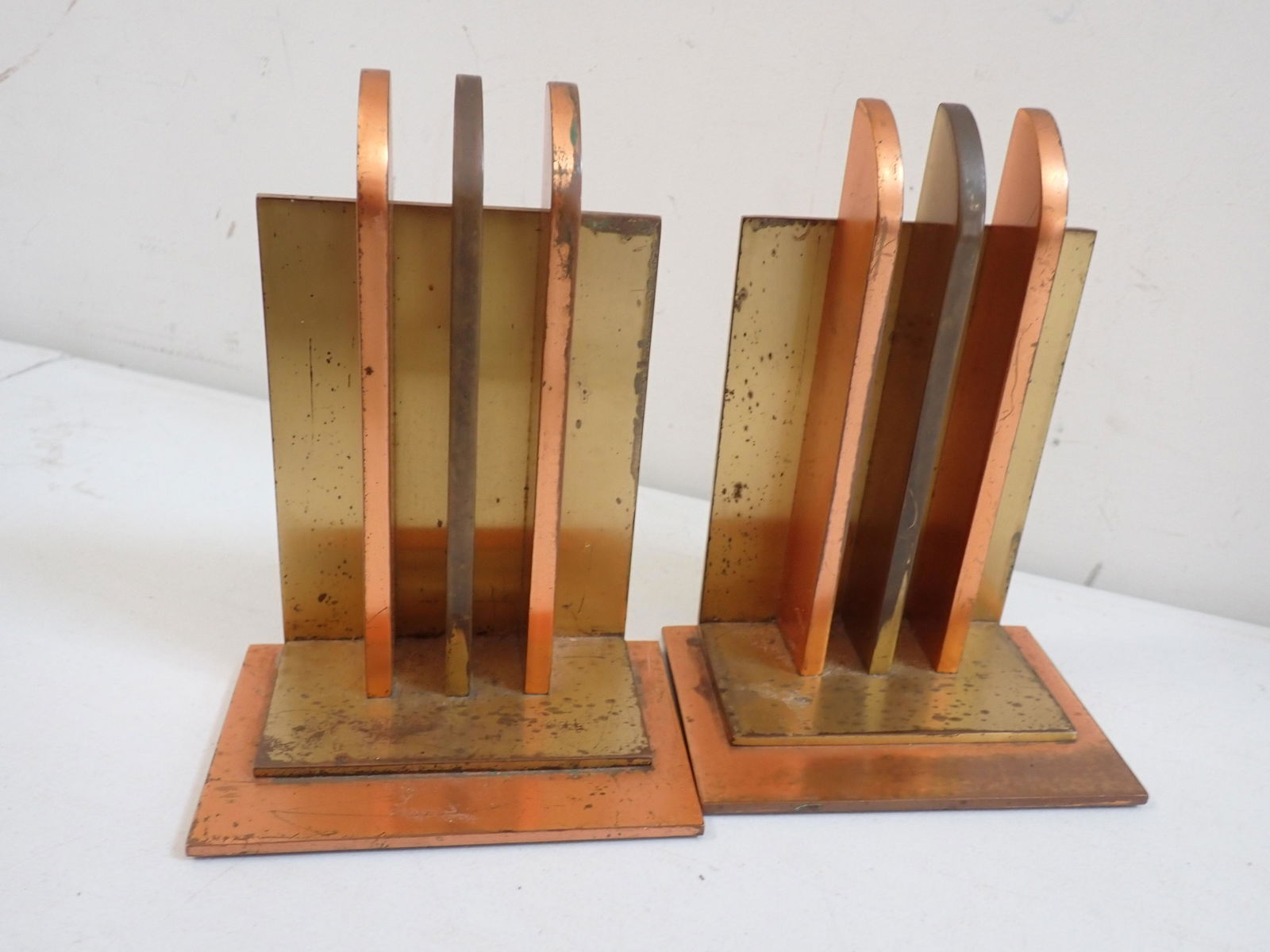 Art Deco Chase Walter Von Nessen Bookends (1 of 8)