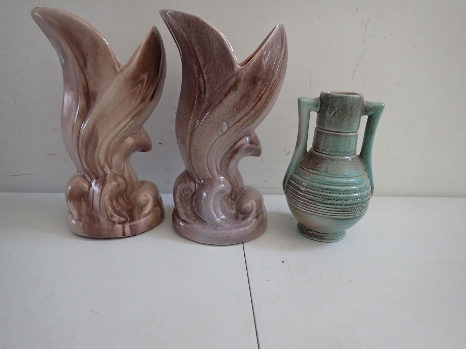 3 Gonder Pottery Vases - 2 With original labels (1 of 9)