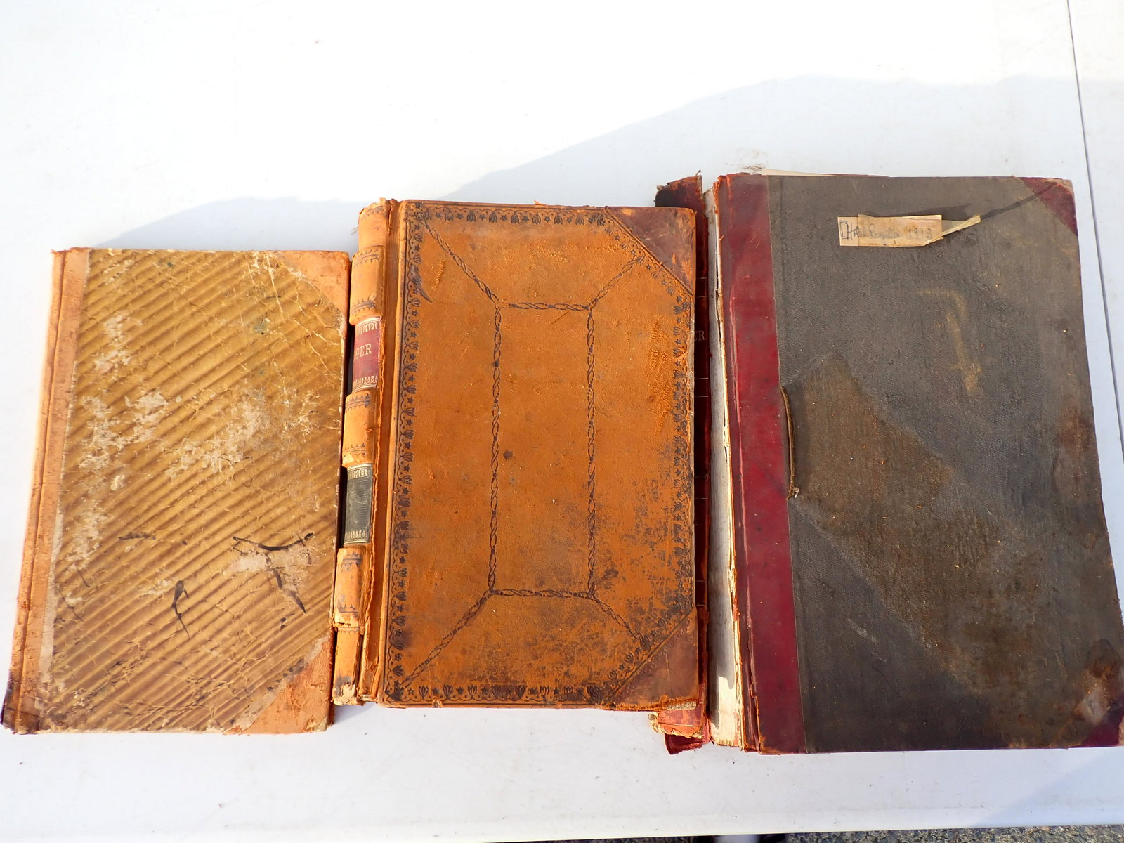 West Brookfield Ye Olde Tavern Hotel Register & 1868 Ledgers: Store Inventory Ledgers. See photos for condition and details. Local pick-up available on February 4th or 3rd party shipping available. Please see terms.
