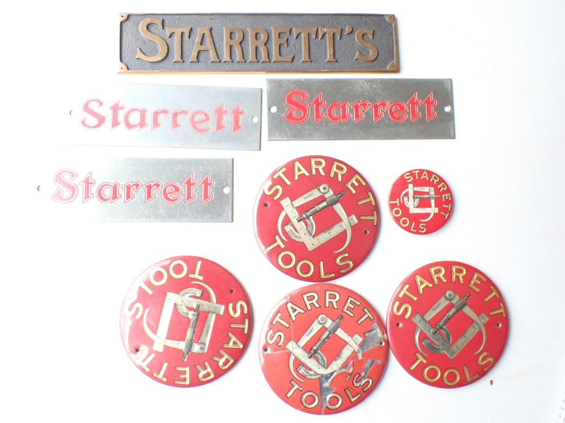 Starrett - Athol, MA Promotional Signs & Pinback Buttons (1 of 10)