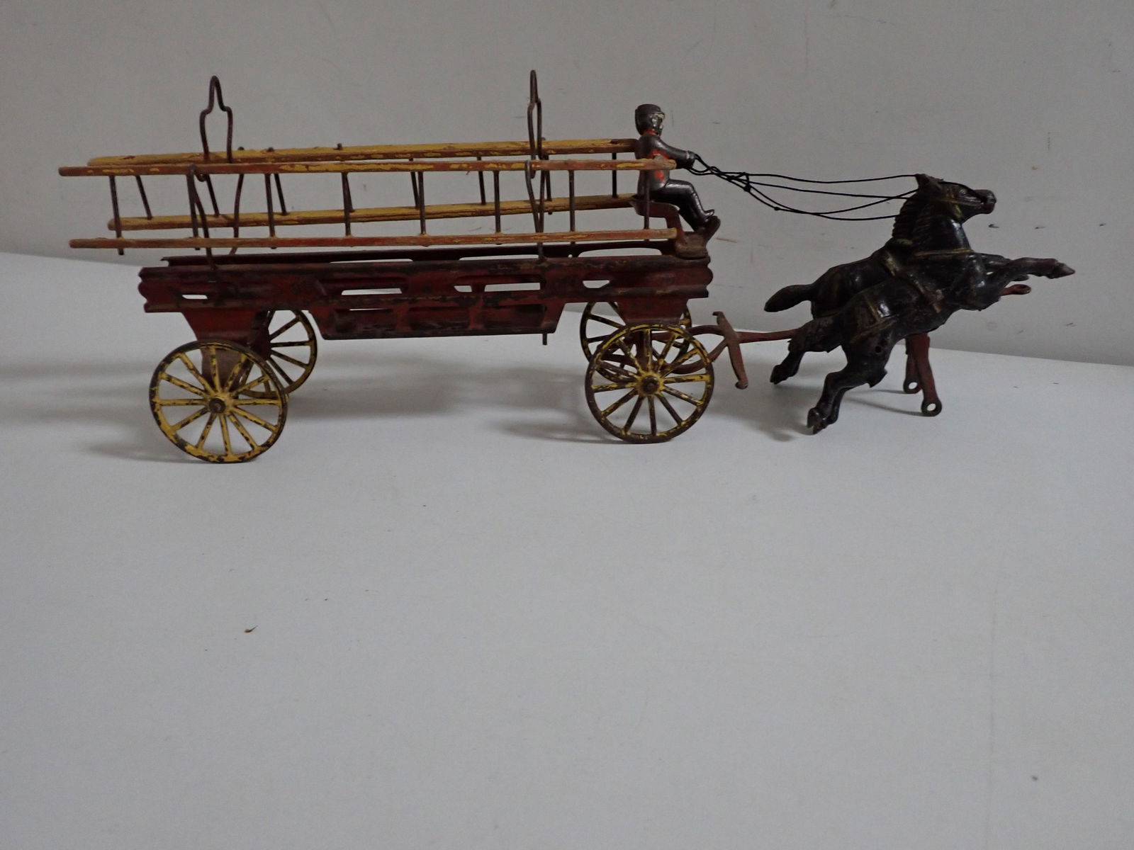 Victorian Cast Iron Fire Wagon (1 of 10)