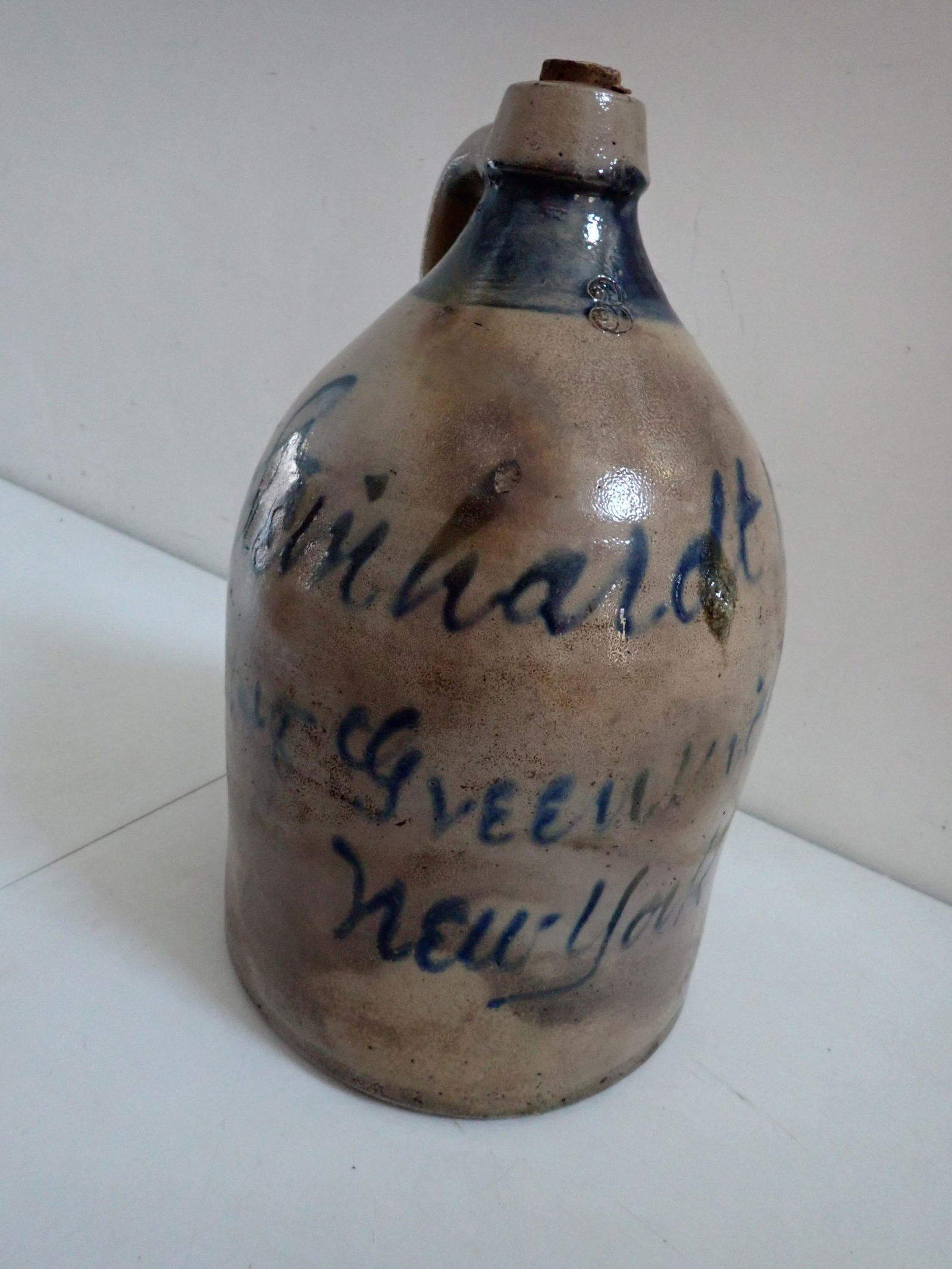 Early Steinhardt Bros. 456 +8 Greenwich St. 3 Gallon Stoneware Jug (1 of 14)