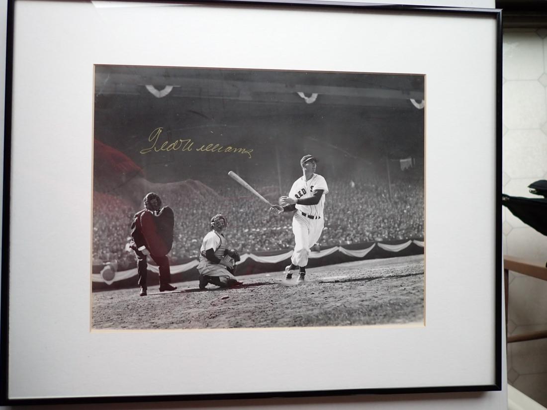 Ted Williams Signed Photo with Certificate of Authenticity (1 of 7)