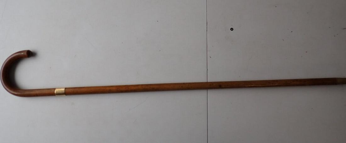 14K Gold Band 36" Cane Arthur J.Vyse Chicago (1 of 4)