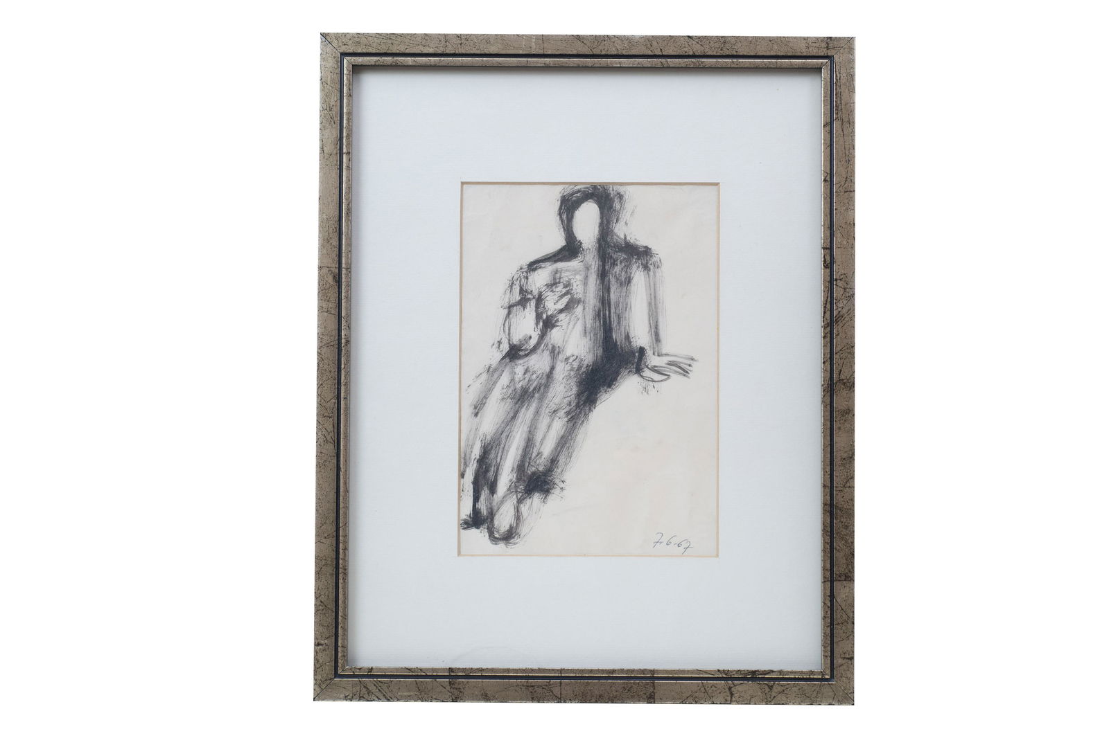 Ivan Ivan Petrovsky (Unsigned) Ink and Charcoal on Paper (1 of 5)