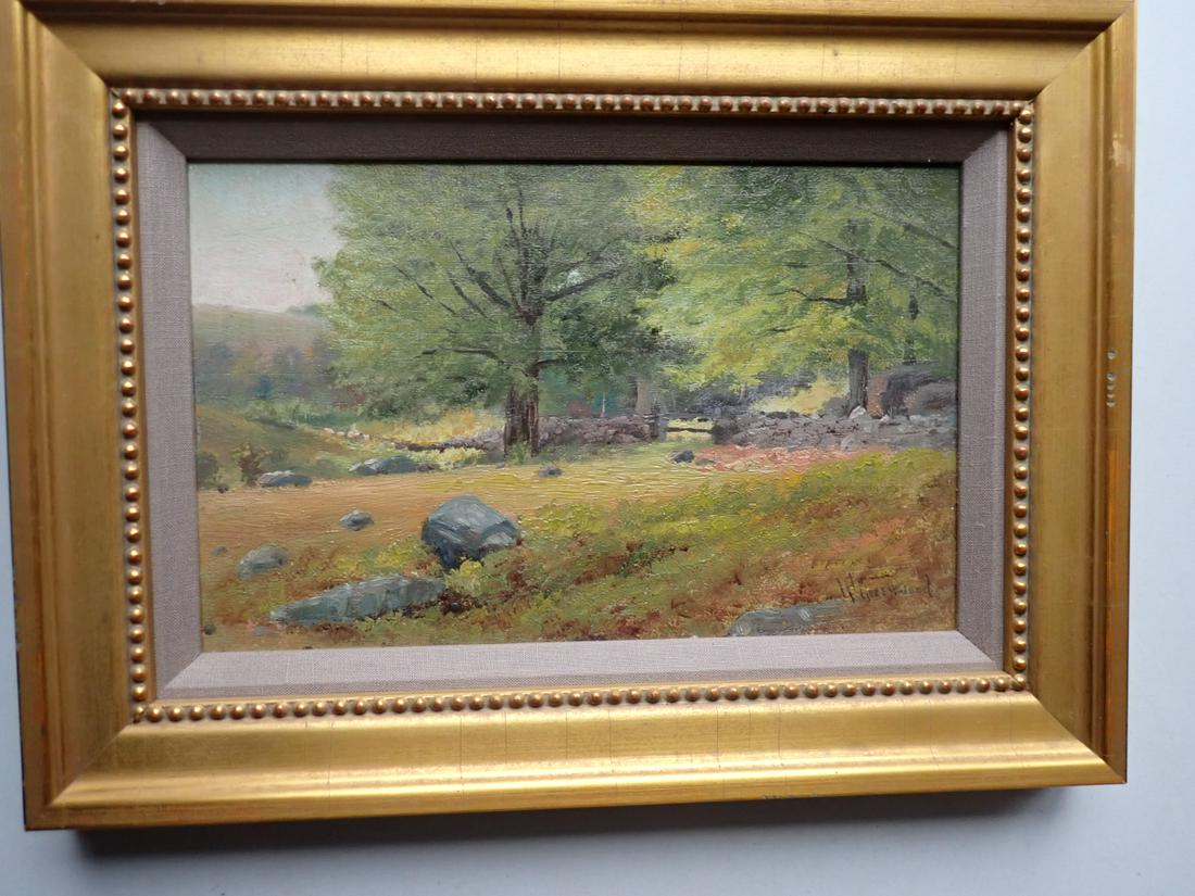 Joseph Greenwood (Worcester, MA Artist) Oil on Canvas O/C (1 of 7)