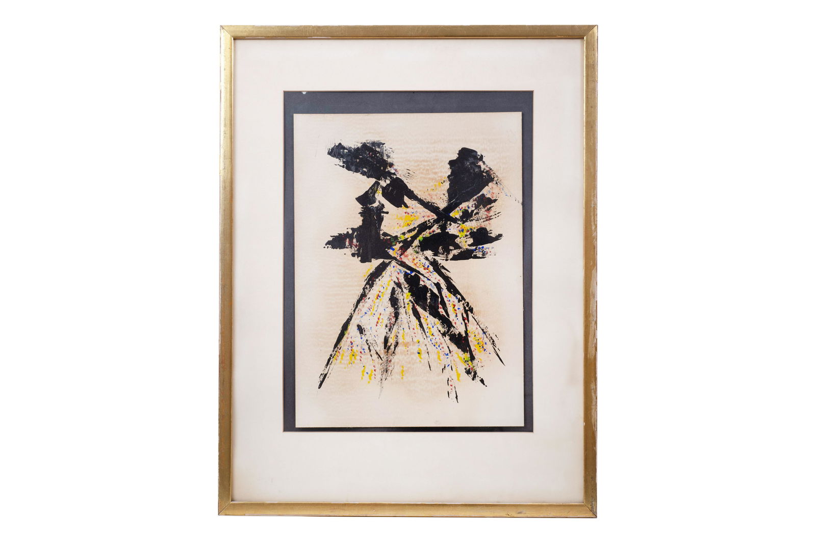 Welch? Unsigned Untitled In on Acrylic on Cardstock (1 of 4)