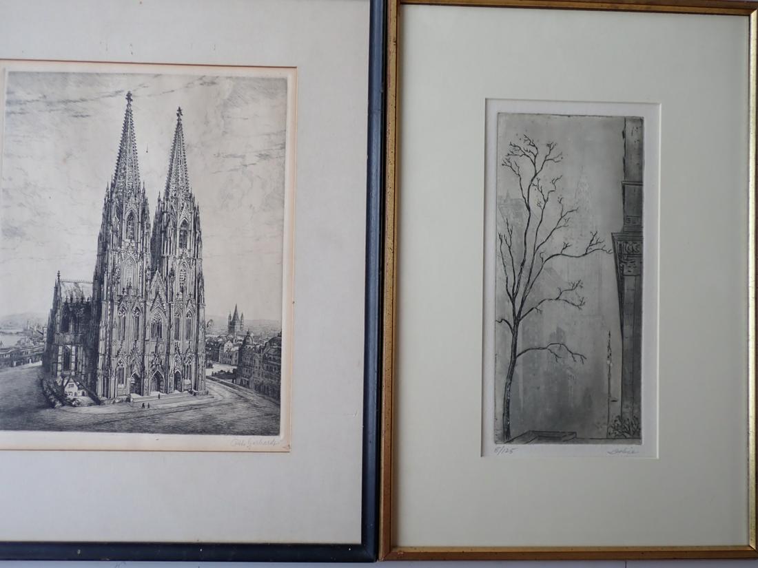 Otto Gebhards and Leon Dolice Pencil Signs Prints Engravings: Limited Edition Pencil Signs Prints Engravings one 8/125 From Lubec, Maine estate. See photos for condition and details. Local pick-up available on February 4th or 3rd party shipping available. Please