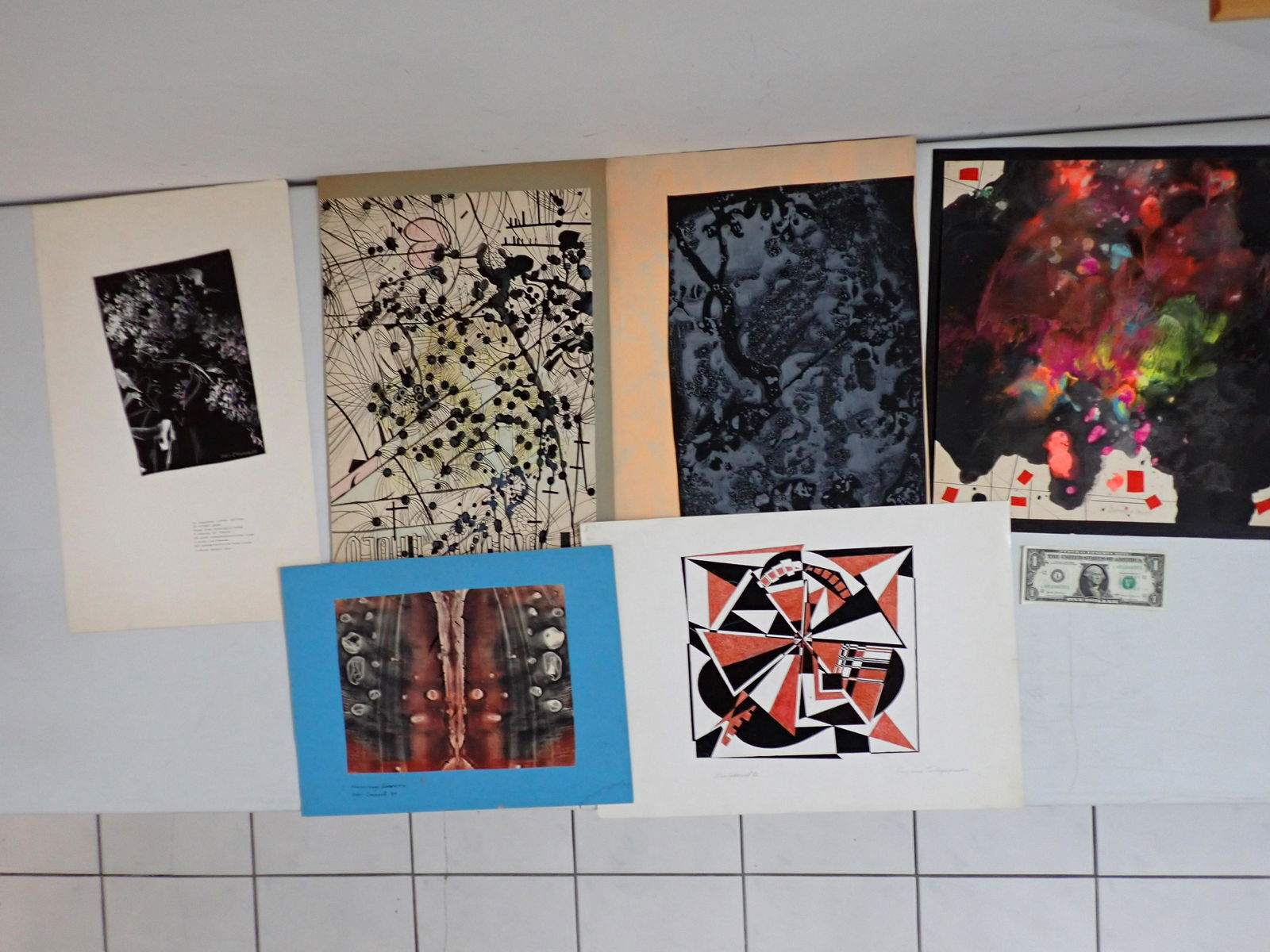 6 Multi Media Pieces Ukrainian Art. (1 of 20)