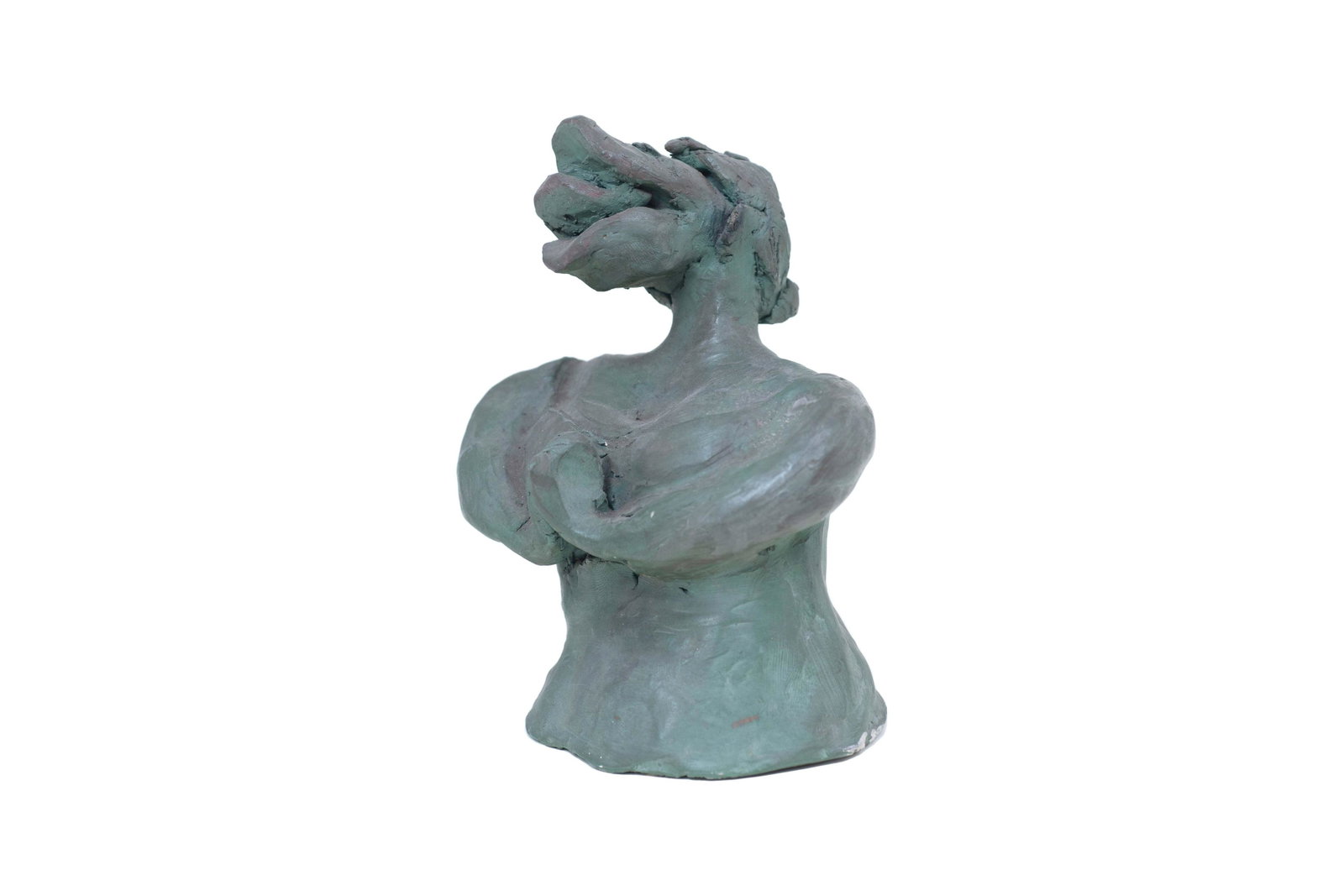 Mighty Like a Rose Livingston Welch 1954: Clay - 5.5" x 4.5" x 7.5". From Lubec, Maine estate. See photos for condition and details. Local pick-up available on February 4th or 3rd party shipping available. Please see terms