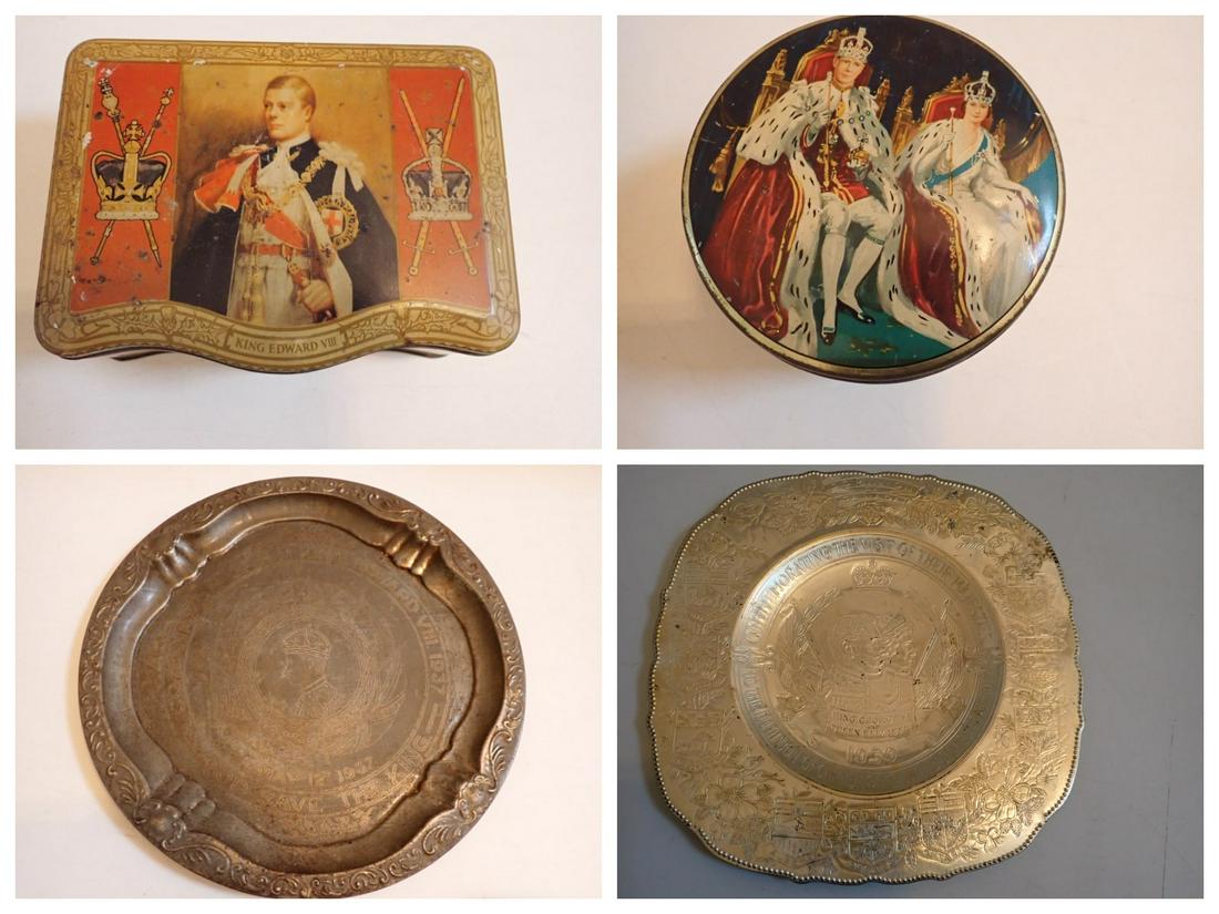 King Edward VIII Tin, Huntley & Palmer Tin and Trays (1 of 14)