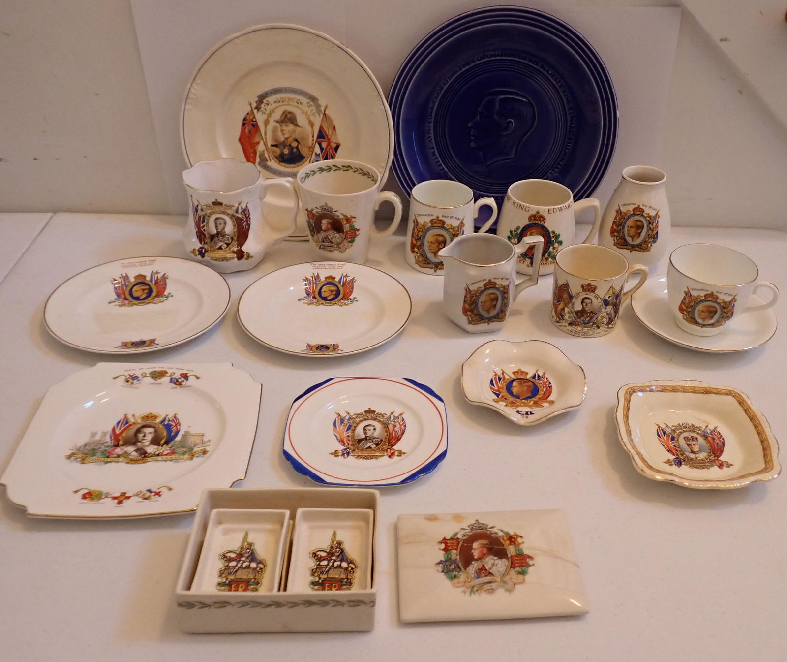 King Edward VIII Coronation May 12, 1937 & Other Royal China (1 of 20)