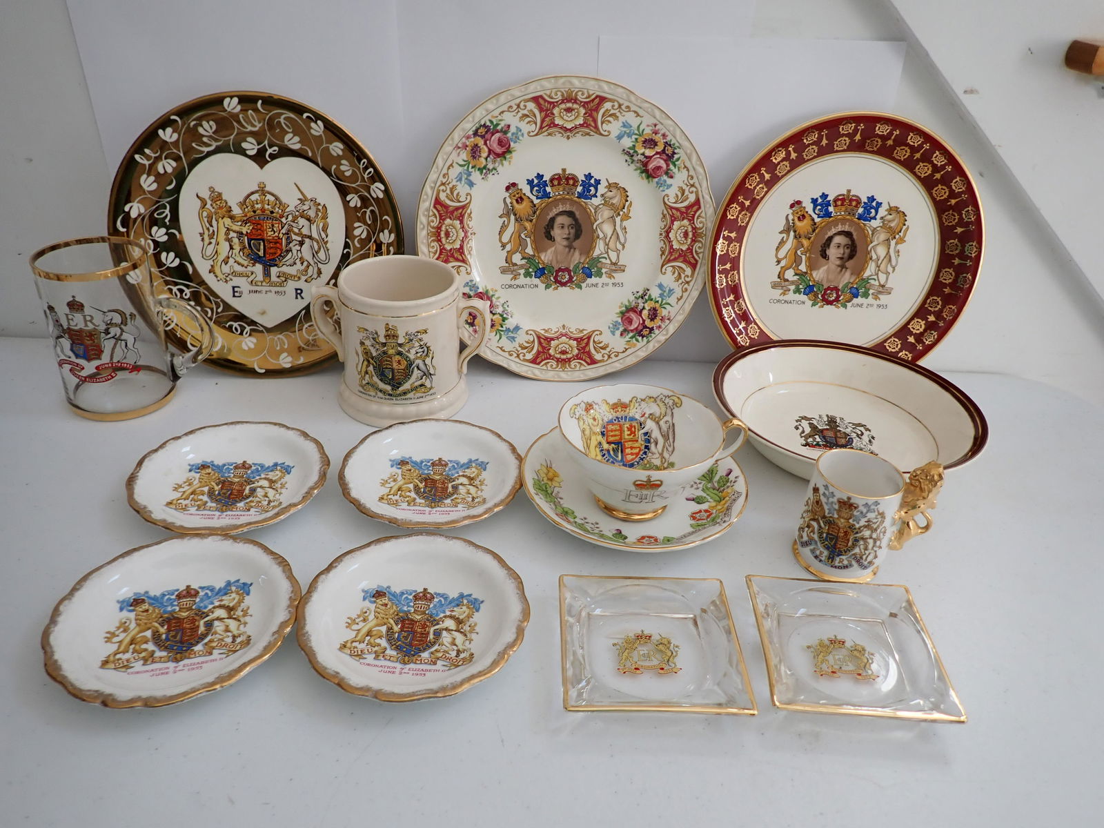Queen Elizabeth Coronation and Other Royal China (1 of 20)