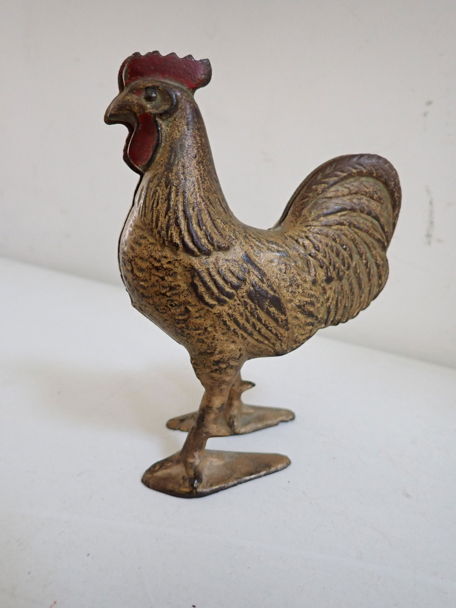 Rooster Cast Iron Still Bank (1 of 7)