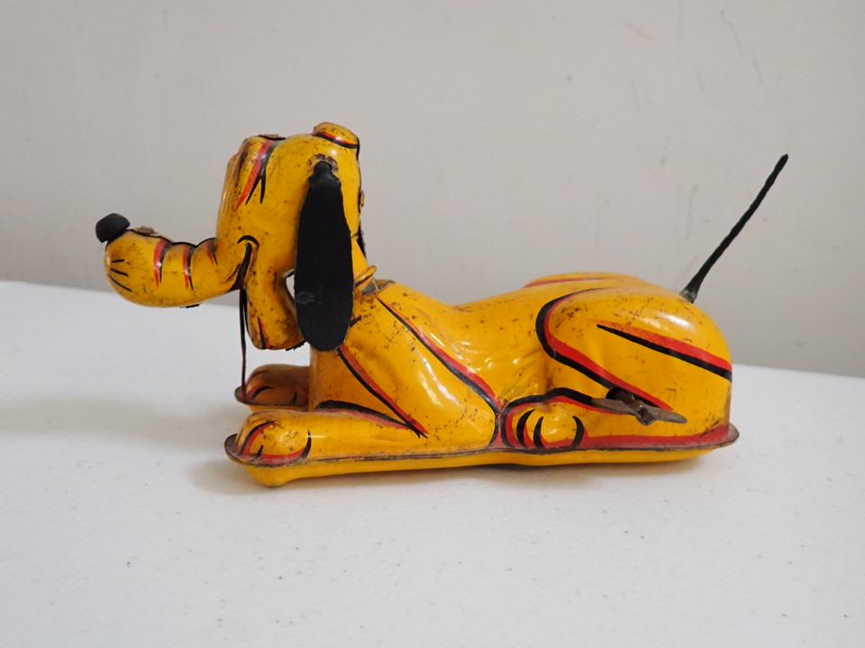 Walt Disney Tin Pluto Toy. Marx LineMar Co. Inc. Walt Disney (1 of 9)