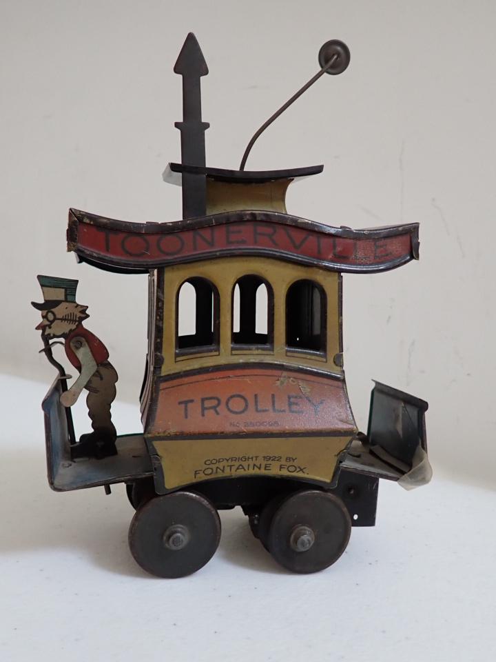 Tin Toy. Toonerville Trolley. No. 280C98. Fontaine Fox 1922 (1 of 16)