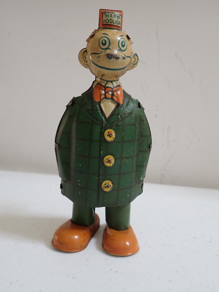 Wind Up Tin Toy. "Happy Hooligan" J. Chein & Co. 1932 (1 of 9)