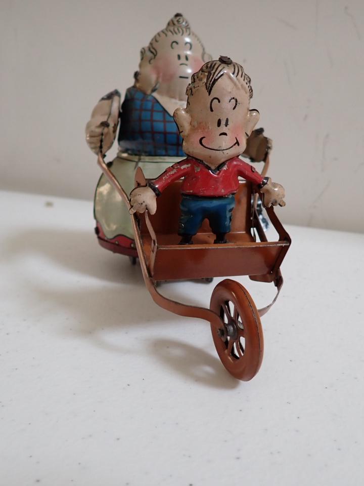 Wind UP Tin Toy "The Powerful Katrinka" 1923 by Fontaine Fox (1 of 14)